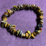 Bracelet with authentic tiger eye