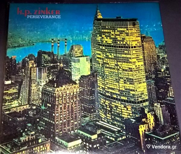 H.P. ZINKER-PERSEVERANCE 33RPM LP-Grunge-Progressive Rock