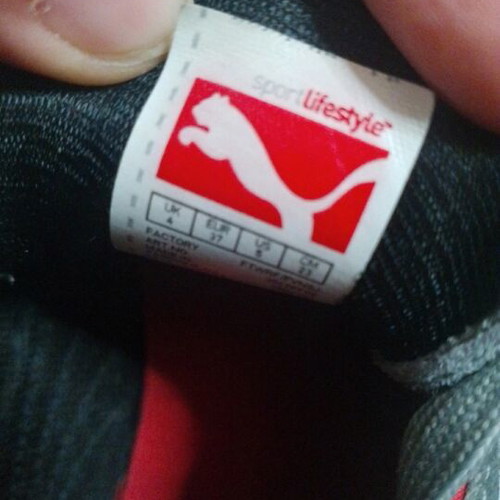 Puma shoes used, size 37
