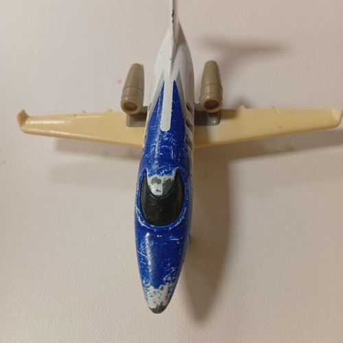 Small airplane figure toy used