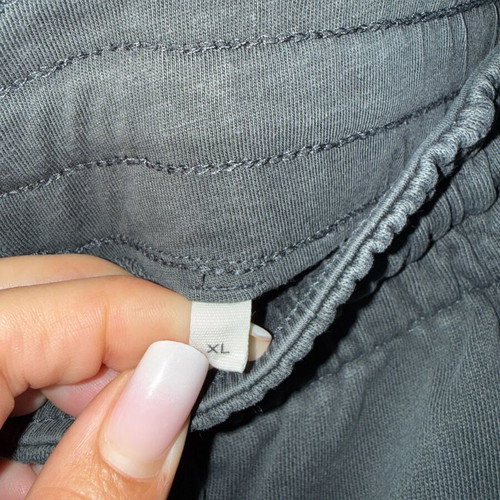Dark gray tracksuit used, size XL