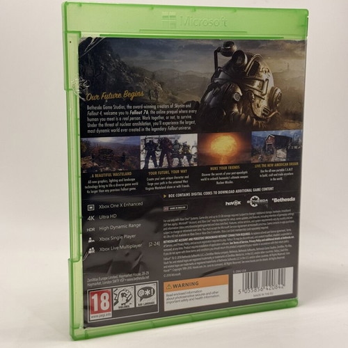 Fallout 76 Xbox One used action adventure game