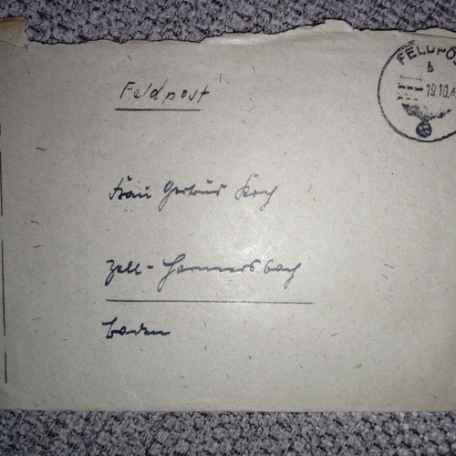 Set of 2 Feldpost Letters 1942, new