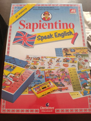 Sapientino Speak English educational board game sealed