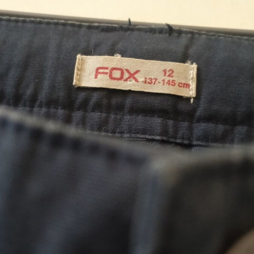 Fox boys' pants new, dark blue, 12-14 years