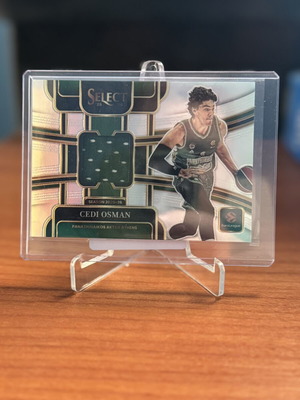 25-26 Panini EuroLeague Select Osman Patch/125 Panathinaikos card