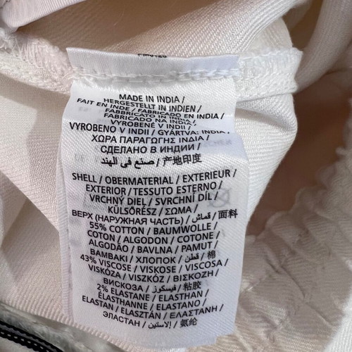 Gant white skirt, cotton and viscose