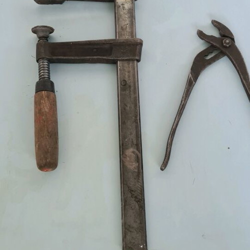 Professional clamp and pliers like new