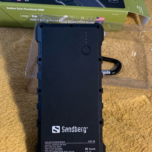 Powerbank Sandberg Outdoor Solar 24000 like new