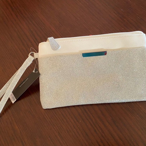 Silver Clutch Bag Dorothy Perkins new