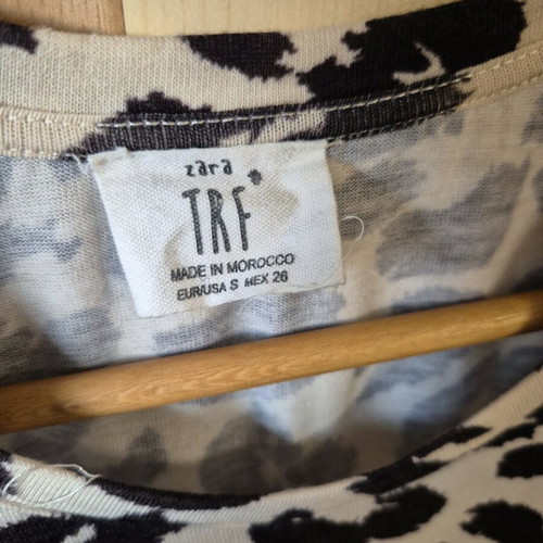 Zara TRF Animal Print Midi Dress like new, size S