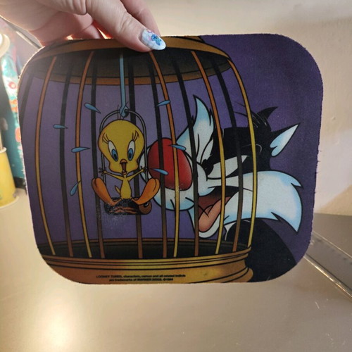 Mousepad Tweety and Tom vintage used