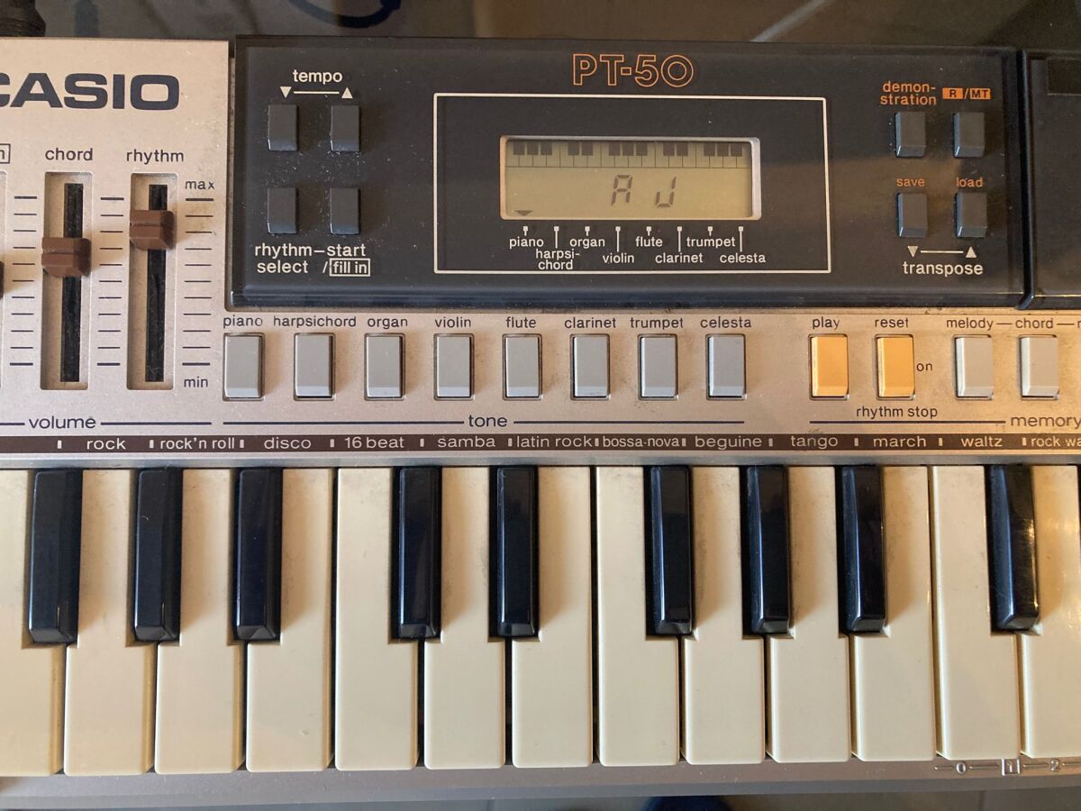 Casio PT-50 vintage keyboard 1983 like… - € 100,00 - Vendora.cy