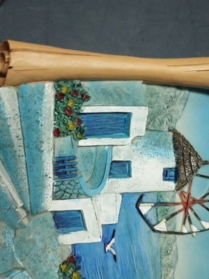 Seaside decorative item used