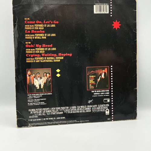 Los Lobos Come On, Let's Go vinyl record