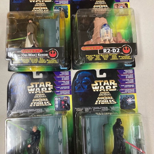 Kenner 1996 Star Wars Force F/X figures pack new