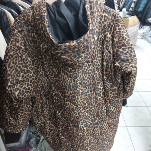 Yookie women's leopard jacket new with hood in sizes M/L and XL/XXL