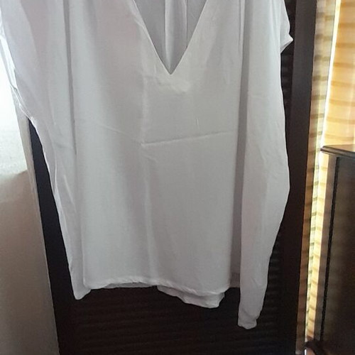 Acne Studios women's white viscose shirt like new, XL