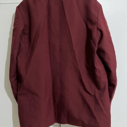 Wool jacket like new, burgundy, size 50 with pockets