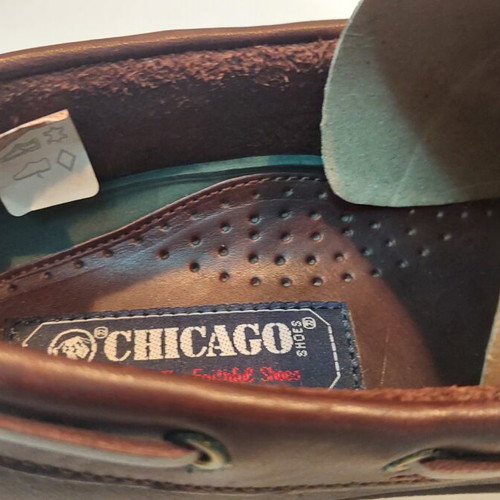 Chicago Casual Shoes size 42 new, brown boat style