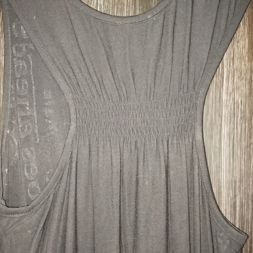 Maxi dress newspaper print like new, Easy, black and white
