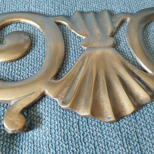 Bronze figure of old bed used, from 1950 era