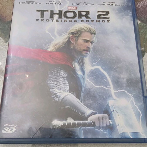 Thor 2 Dark World Blu-ray 3D like new, disc only
