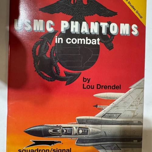 USMC Phantoms in Combat book like new by Lou Drendel 1990 edition