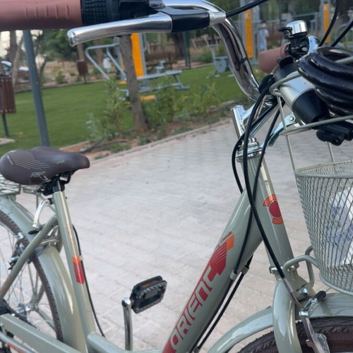 Orient city bike, 26 inch, women's, with basket and gears