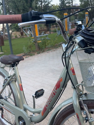 Orient city bike, 26 inch, women's, with basket and gears