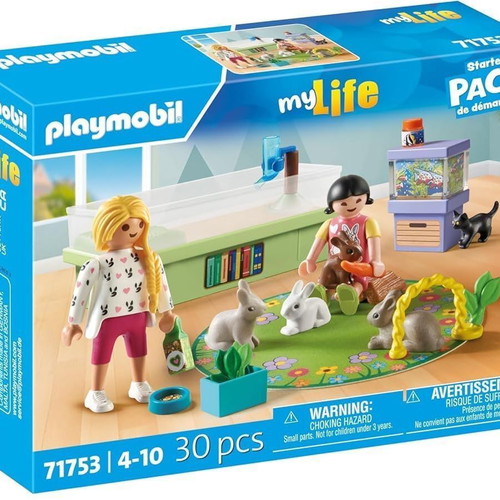 Playmobil Starter Pack Playing With Rabbits 71753 new