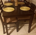 Dining set with 4 chairs
