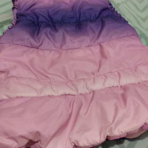 Pink purple vest like new, two years old