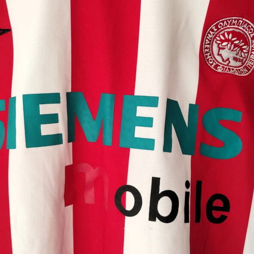 Olympiacos Neri Castillo Authentic Kids Jersey Used Size 1.58cm