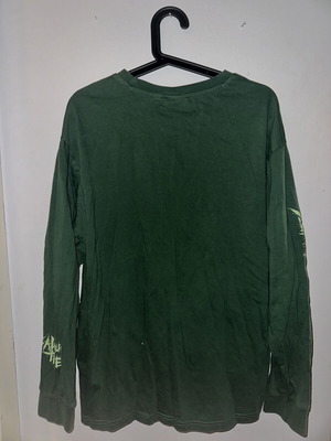 Metallica long sleeve shirt, green, H&M, size M