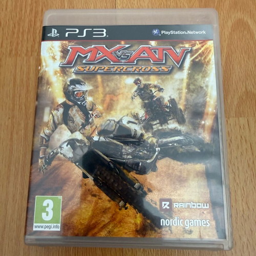 Mx vs Atv Supercross PS3 used, rare and complete