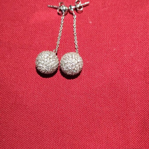 Silver 925 earrings like new, 8.4g