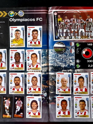 Fifa 365 2016 sticker album with Olympiacos, Serbian edition