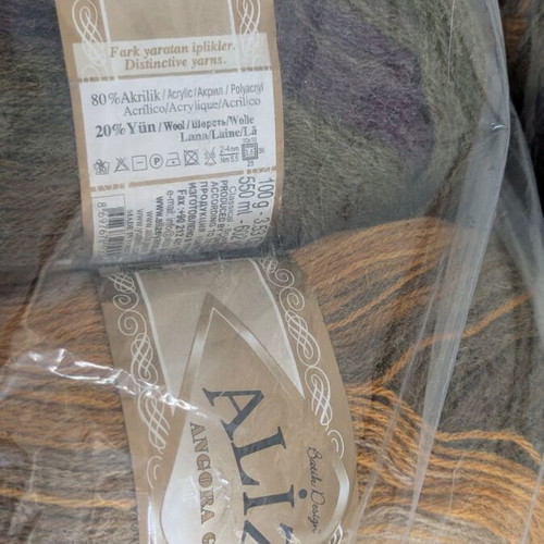 Large yarn pack new, variety of types and colors