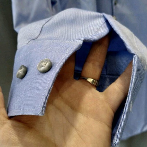 Boss blue shirt L Regular fit like new