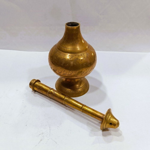 Antique Brass Gulabdani like new, traditional rose water sprinkler