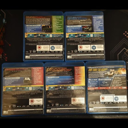 Fast & Furious Collection Blu-Ray like new with English subtitles