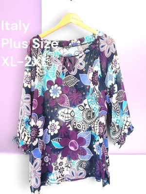 Lorelle Baldi multicolor boho tunic XL/2XL