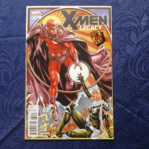 X-men Legacy #274 like new with David Baldeon signature