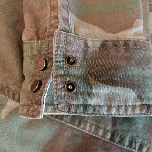 Zara army shirt with strass like new, size XS