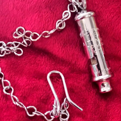 Police Whistle 1977 like new, The Metropolis, made in England