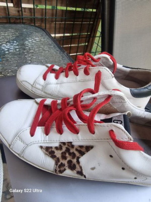 Golden Goose sneakers like new, white, size 37