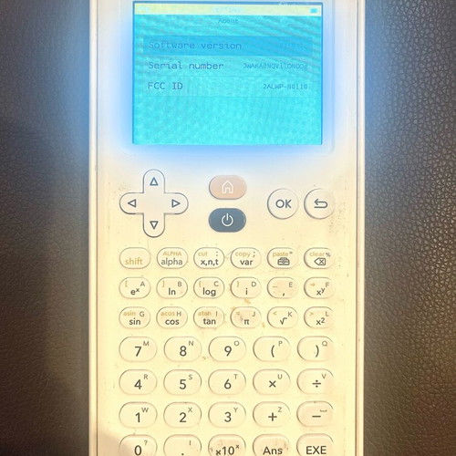 NumWorks Graphing Calculator N0110 like new for SAT, ACT, AP, IB exams