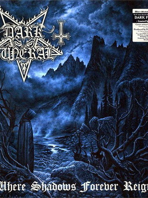 Dark Funeral Where Shadows Forever Reign Limited Blue-Black Splatter LP sealed
