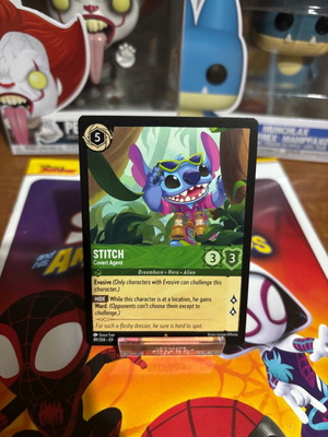 Lorcana Disney TCG κάρτα Stitch καινούργιο